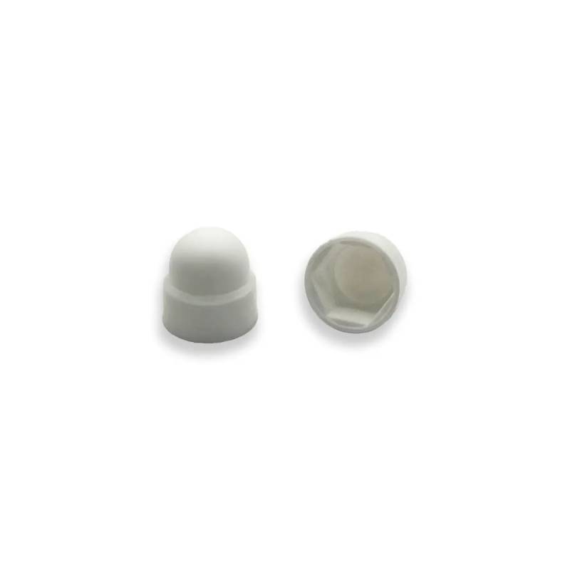 Screw and Nut Covers, White, Gray, Black, in all common sizes