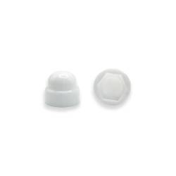 Screw and Nut Covers, White, Gray, Black, in all common sizes