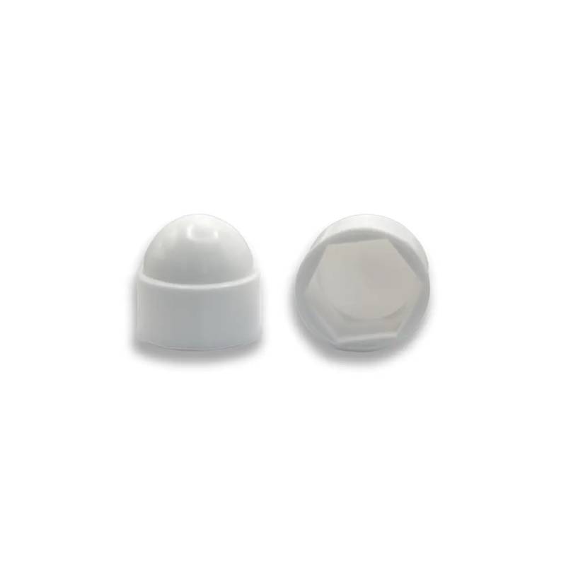 Screw and Nut Covers, White, Gray, Black, in all common sizes