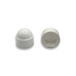 Screw and Nut Covers, White, Gray, Black, in all common sizes