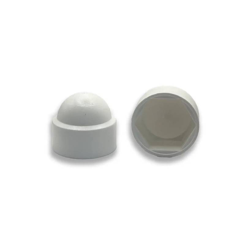 Screw and Nut Covers, White, Gray, Black, in all common sizes