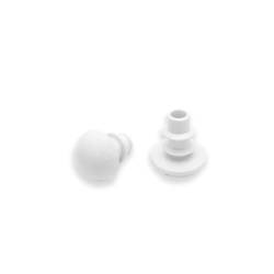 Small hemispherical foot Ø7.5 to Ø9 mm - Black White - Ajile