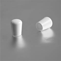 Round ferrule diam. 7 mm WHITE plastic floor protector - Ajile 2