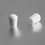 Puntale calzante diam. 8 mm di plastica per tubo 8 mm diam. esteriore - BIANCO