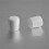 Puntale calzante diam. 14 mm di plastica per tubo 14 mm diam. esteriore - BIANCO