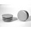 Inserto diam. 40 mm rotondo a lamelle per tubo 40 mm diam. esteriore - GRIGIO