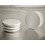 Inserto diam. 60 mm rotondo a lamelle per tubo 60 mm diam. esteriore - BIANCO