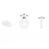 Pour vis M6 : Rondelle plastique large pour vis diam. M6