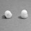 M4 DIN1587 : Plastic hex. M4 dome nut for 7 mm wrench - Natural nylon colour