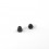 M3 DIN1587 : Plastic hex. M3 dome nut for 5,5 mm wrench - Black