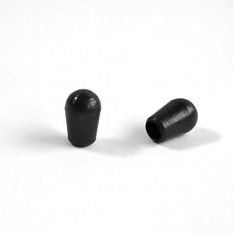 Round ferrule diam. 5 mm BLACK plastic floor protector