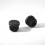 Embout rond à ailettes diam. 20 mm Plastique NOIR