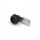 Verrou à came plate clé triangle 8 mm polyamide noir