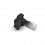 Verrou à came plate tête papillon polyamide noir