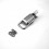 82 x 32.5 mm Straight wire loop latch with keeper
