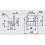 82 x 32.5 mm Straight wire loop latch with keeper