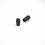 Embout enveloppant rond diamètre 10 mm pour usage intensif NOIR
