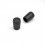 Embout enveloppant rond diamètre 20 mm pour usage intensif NOIR