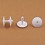 Thick. 6 to 22 mm ratcheting action rivet for carton/panel assembling - Plastic - WHITE