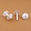 Rivetto spess. 20 a 40 mm a cricchetto per cartoni/assemblaggio di pannelli - Plastica - BIANCO