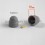 Cache vis écrou M6 clef de 10 mm GRIS