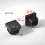 Inserto 22 x 22 mm a lamelle quadrato con filetto interno per tubo 22 x 22 mm dim. esteriore - NERO