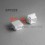 Embout carré à ailettes 25 x 25 mm Plastique BLANC