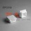 Inserto 30 x 30 mm a lamelle quadrato per tubo 30 x 30 mm dim. esteriore - BIANCO
