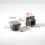 Square ribbed insert for tubes 20 x 20 mm GREY plastic
