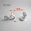 Tappo diam. 8 a 10 mm coprivite M8/10 con linguetta - BIANCO