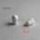 Puntale calzante diam. 5 mm di plastica per tubo 5 mm diam. esteriore - BIANCO