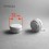 Round ribbed insert for tubes diam. 32 mm WHITE plastic