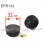 Inserto diam. 32 mm rotondo a lamelle per tubo 32 mm diam. esteriore - NERO