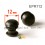 Round ribbed insert for tubes diam. 12 mm BLACK plastic