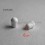 Round ferrule diam. 6 mm WHITE plastic floor protector