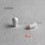 Puntale calzante diam. 4 mm di plastica per tubo 4 mm diam. esteriore - BIANCO
