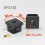 Inserto M10 30 x 30 mm a lamelle quadrato con filetto interno per tubo quadrato 30 x 30 mm dim. esteriore - NERO
