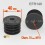 Diam. 40 mm M10 threaded ribbed insert for 40 mm outer diameter tube - BLACK