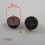 Round 28 mm diam. Heavy duty felt base nail glide - BROWN