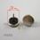 Round 23 mm diam. Steel base plastic nail glide