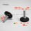 M8 L 30 mm Adjustable foot 38 mm base - Zinc plated steel with plastic base