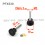 M5 x 30 mm Nivellierfuss 19 mm Diam - Gewinde: Stahl verzinkt, Fuss: Gummi
