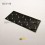 Pastille Adhésive diamètre 19 mm Ronde Extra-plate Noire