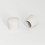 Embout enveloppant rond diam. 18 mm Caoutchouc BLANC