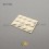 Bumper Stop diam. 10 mm Adhesive Round WHITE Thickness 3 mm