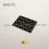 Bumper Stop diam. 8 mm (medium) Adhesive Dome BLACK Thickness 2 mm
