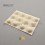 Bumper Stop diam. 16 mm Adhesive Dome WHITE Thickness 8 mm