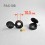 Cache pour vis de diamètre 8 - 10 mm NOIR