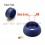M8 diam. secure nut and bolt protection cap - BLUE
