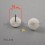 18 mm Kunststoff Nagelgleiter WEISS